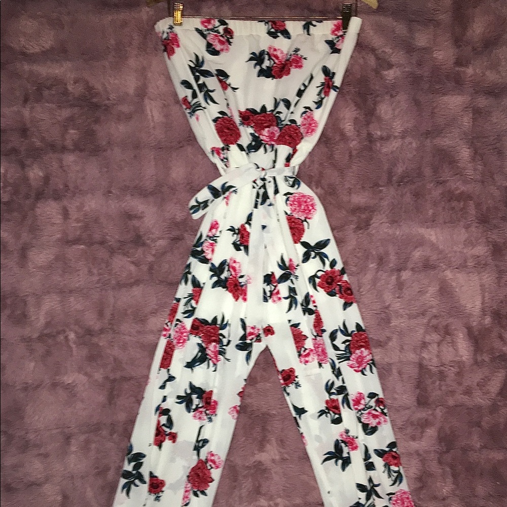 Large Strapless Jumpsuit